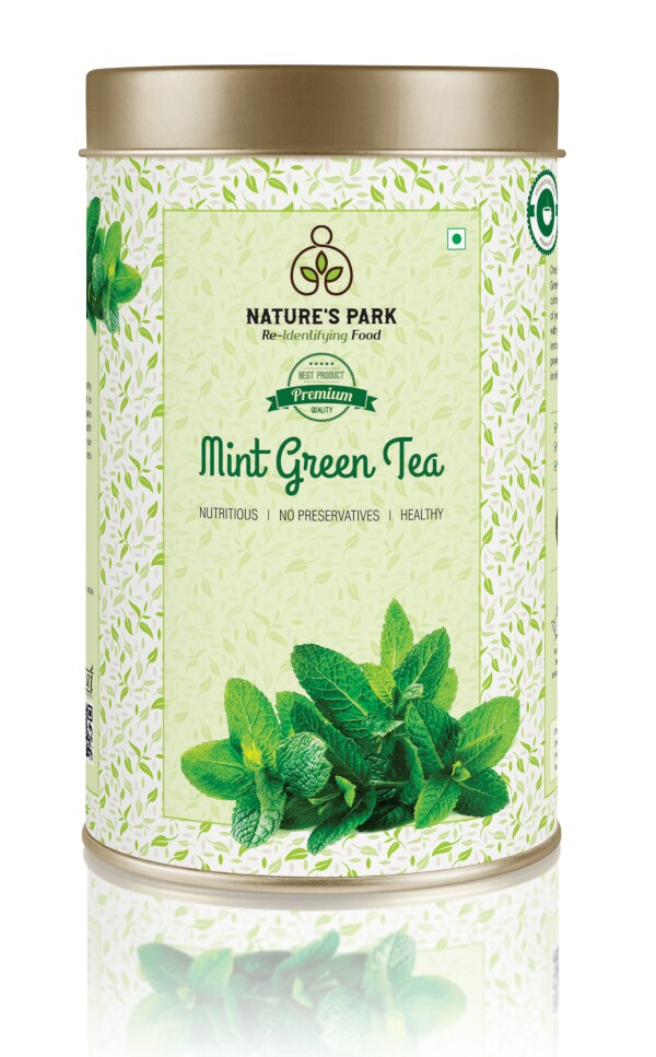 Mint Green Tea Can (100 g) JioMart
