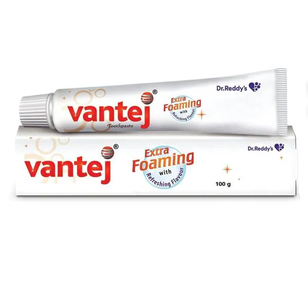 Vantej Toothpaste for Sensitive Teeth, Dentist 100g, white