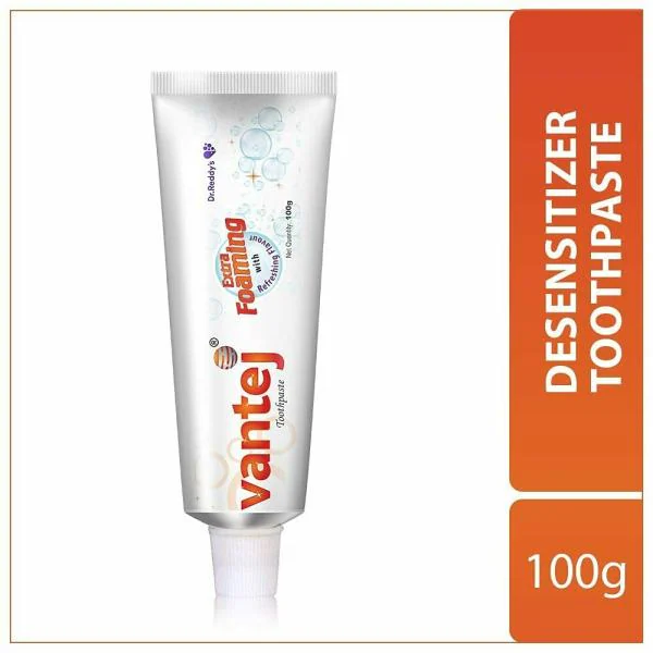 Vantej Toothpaste for Sensitive Teeth, Dentist 100g, white