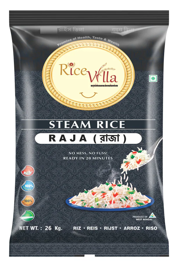 Rice Villa Raja 26 kg Sonam Steam Rice JioMart