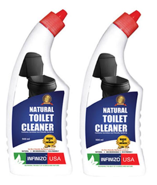 Infinizo USA Natural Toilet Cleaning Liquid 1Litre (2x500ml) JioMart