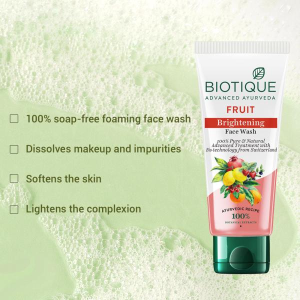 Biotique Fruit Brightening Face Wash 150ml JioMart
