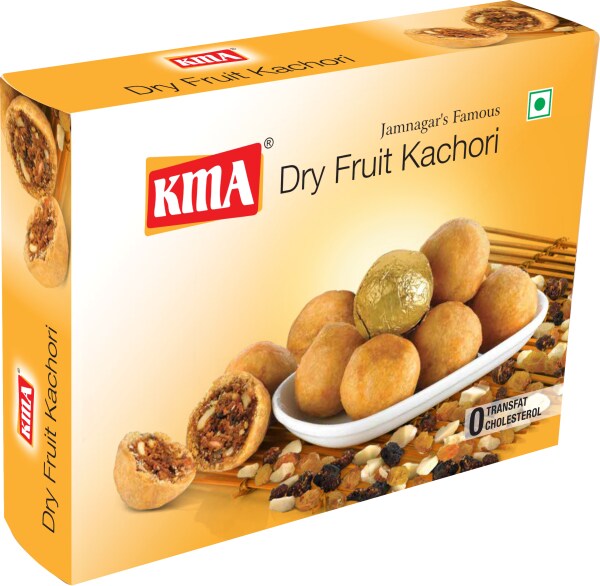 KMA Dry Fruit Kachori Jamnagar's famous Kachori 600g Pack Of 2 x