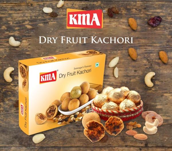 KMA Dry Fruit Kachori Jamnagar's famous Kachori 600g Pack Of 2 x