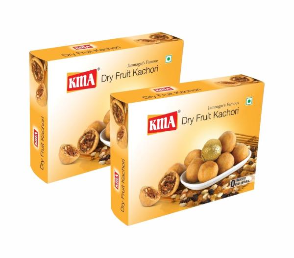 KMA Dry Fruit Kachori Jamnagar's famous Kachori 600g Pack Of 2 x