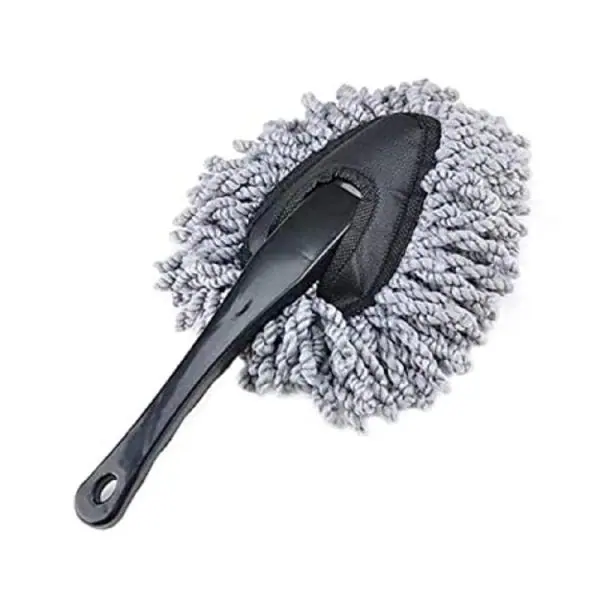 Truck Microfiber Car Detail Dash Duster for Car and Home Cleaning SUV Amiss Mini Car Duster for Dashboard Interior Exterior Car Detailing Brush Accessories RV and Motorcycle Grey 
