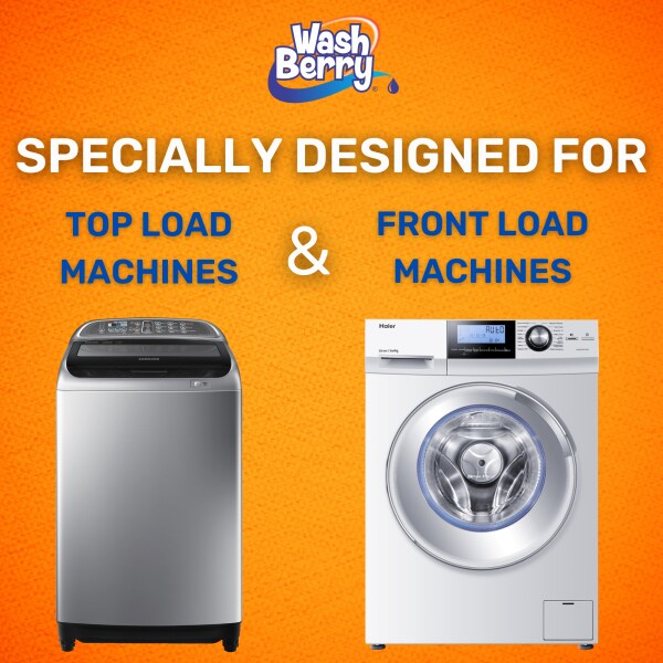 Washberry Advance Clean Matic Liquid Detergent 5 L for Top Load and