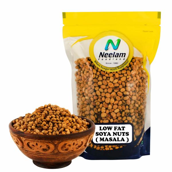 Neelam Foodland Low Fat Masala Soya Nuts, 200G JioMart