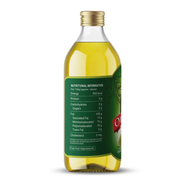 Extra Virgin Olive Oil Jaitun tail Edible food cooking oil light and