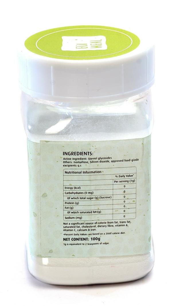 ECOHEAL Combo Whole Dry Stevia Leaf and Stevia Sweetener Powder (225 g