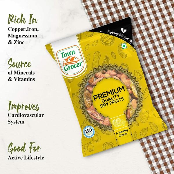 Town Grocer Daily Health Nutmix 500g, Healthy Snack with Cashews