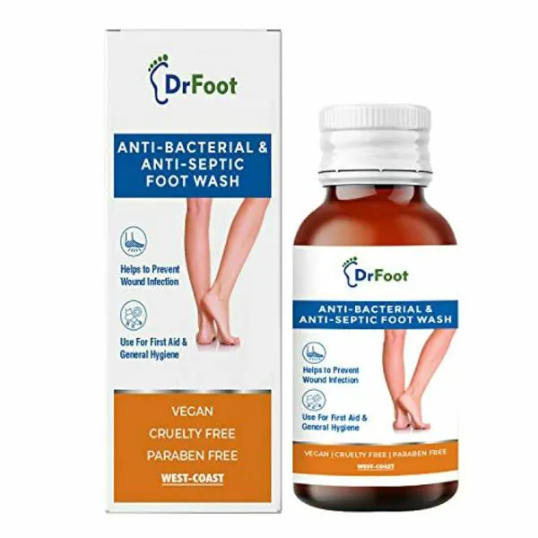 Dr Foot Antibacterial And Antiseptic Foot Wash With Povidone Iodine