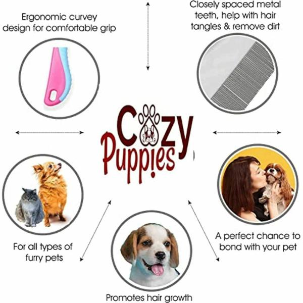 THE DDS STORE Dog, Cat and Rabbit Flea Comb 150g JioMart