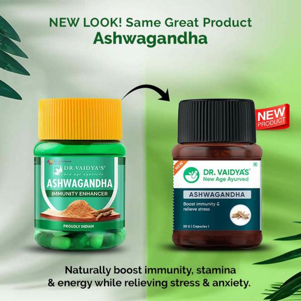 Dr. Vaidya's New Age Ayurveda Ashwagandha 30 Capsules JioMart