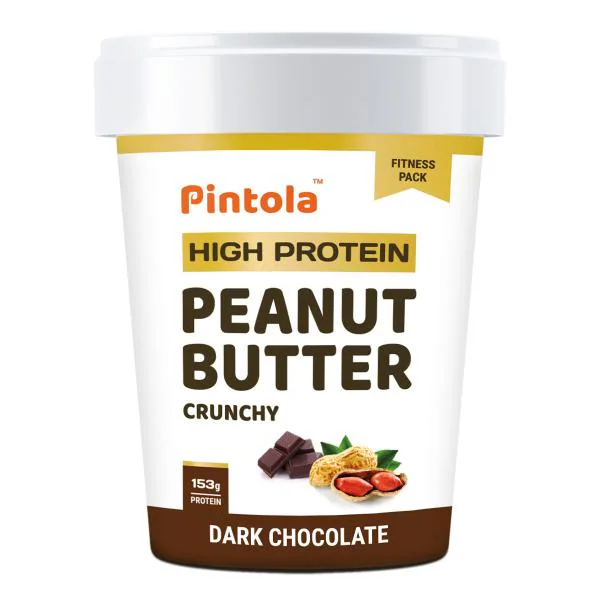 Pintola HIGH Protein Peanut Butter (Dark Chocolate) (Crunchy) 510g