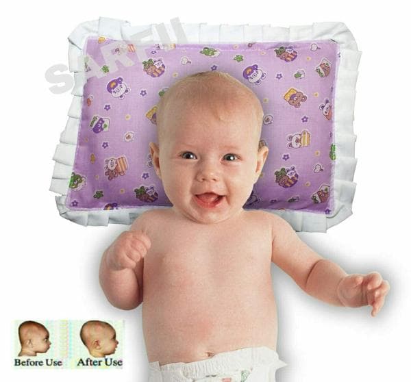 SARFII Baby's Mustard Seeds Pillow for Neck Support and Head Shaping (Pink, 012 Months) JioMart