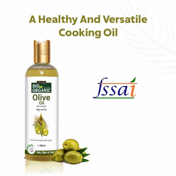 Indus Valley Bio Pure Natural & Organic Extra Virgin Olive Massage Oil