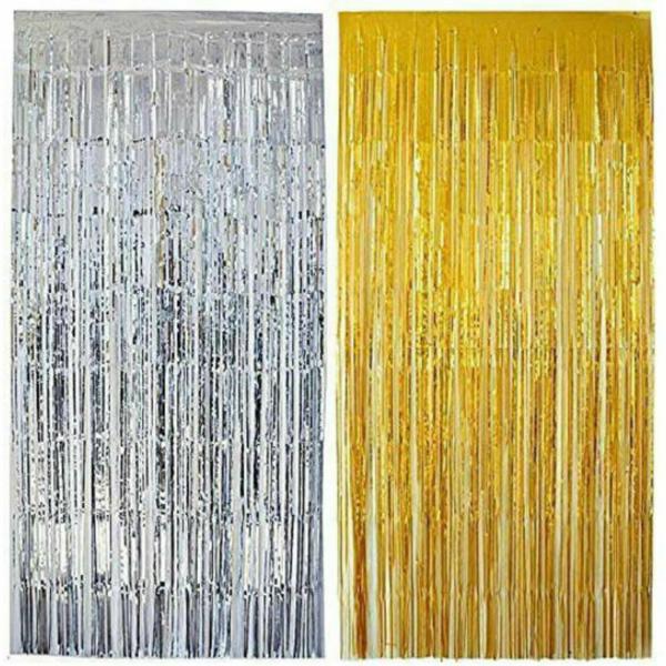 Gold Plastic Curtain JioMart