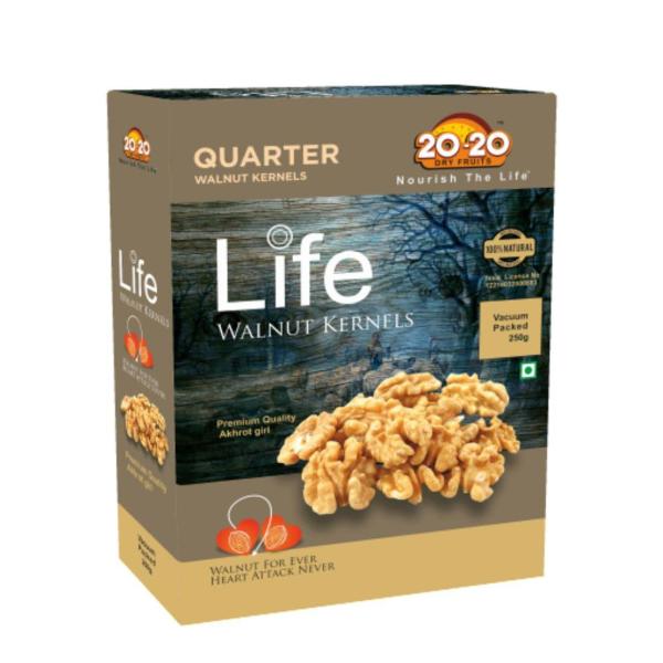 2020 Dry Fruits Quarter Walnut Kernels, 250G JioMart