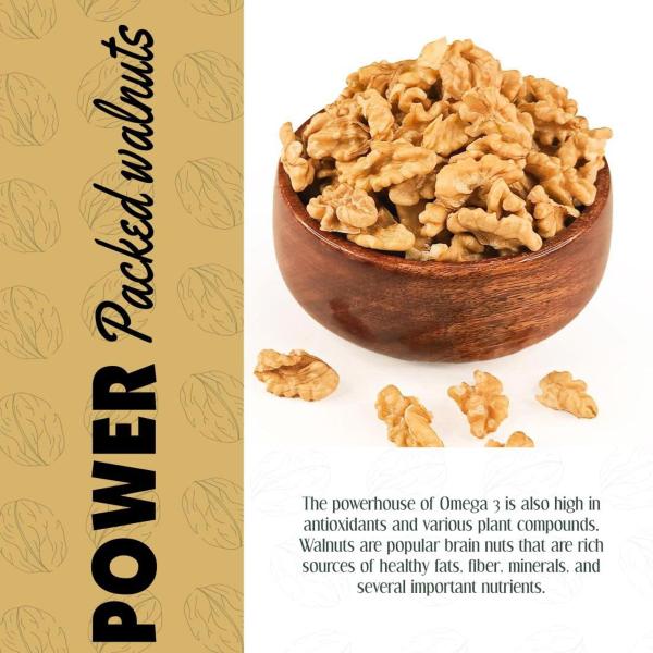 2020 Dry Fruits Quarter Walnut Kernels, 250G JioMart