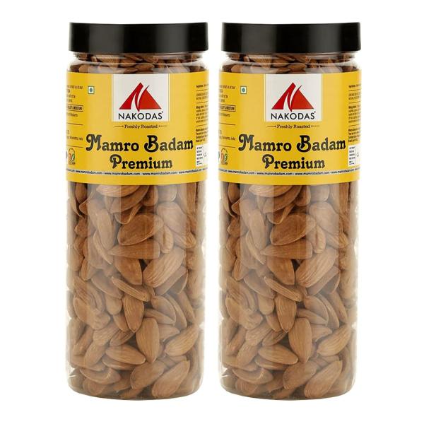 N Nakodas Mamra Badam Nutty Cholesterol Free and Higher in Fiber 400 g