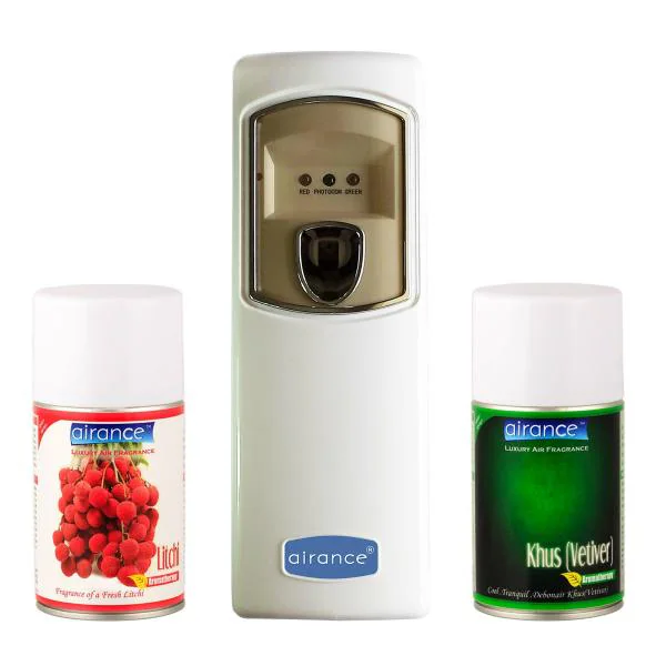 Airance Room Freshener Machine Dispenser With Refill 250 ml (Pack of 3