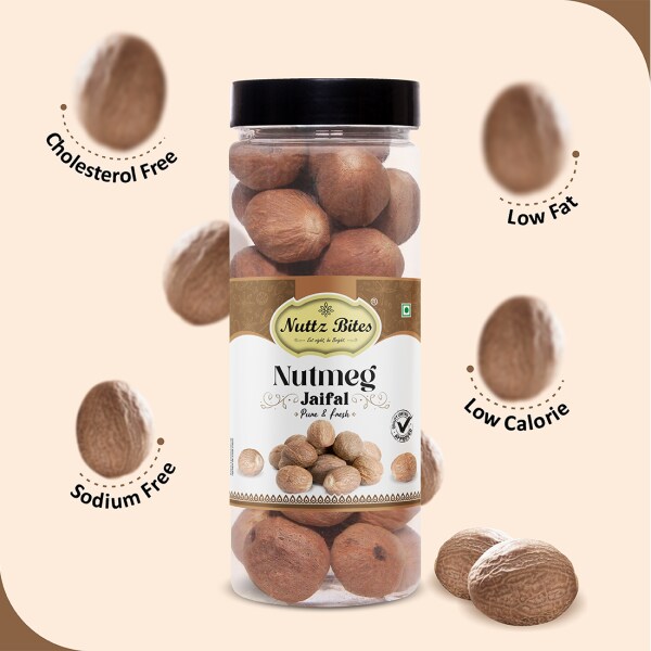 Nuttz Bites Whole Spice Jaiphal Nutmeg 200 g JioMart