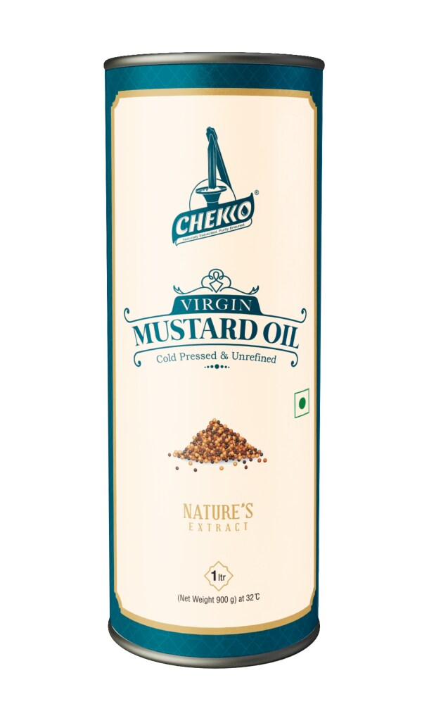 CHEKKO KACHI GHANI WOODEN COLD PRESSED VIRGIN MUSTARD OIL JioMart