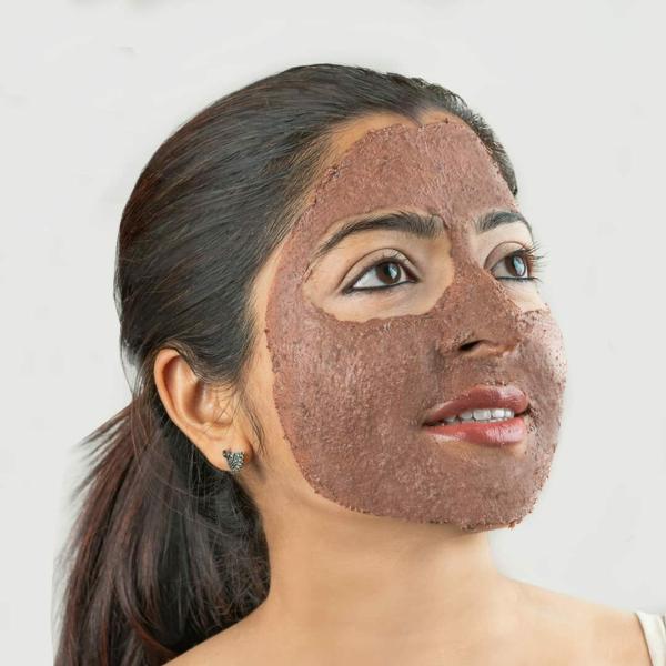 Nat Habit Fresh Flaxseed Manjistha Lepa Face Mask Cream Aging