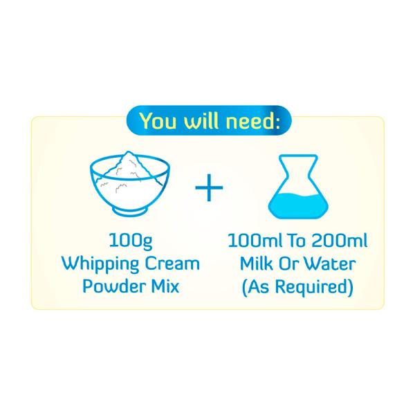 Bakerswhip Whipping Cream Powder, 450g JioMart