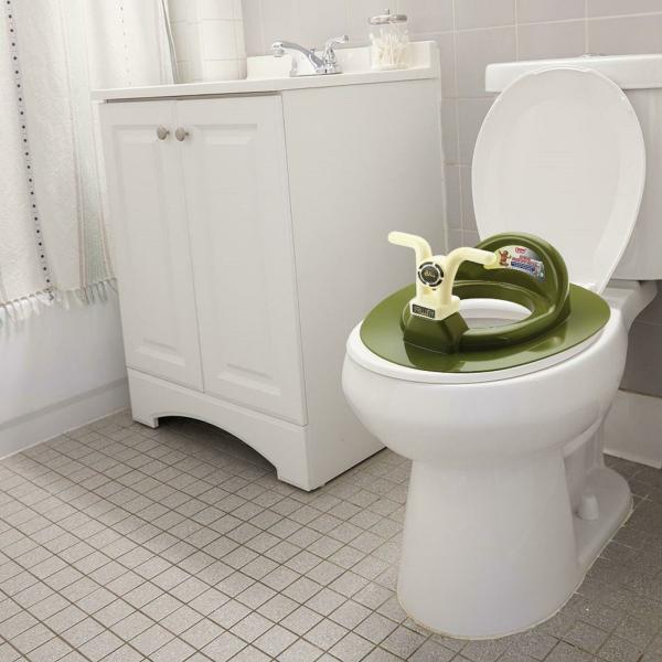 Nabhya Toilet Trainer Baby Potty Seat with Bike Handle and Back Support
