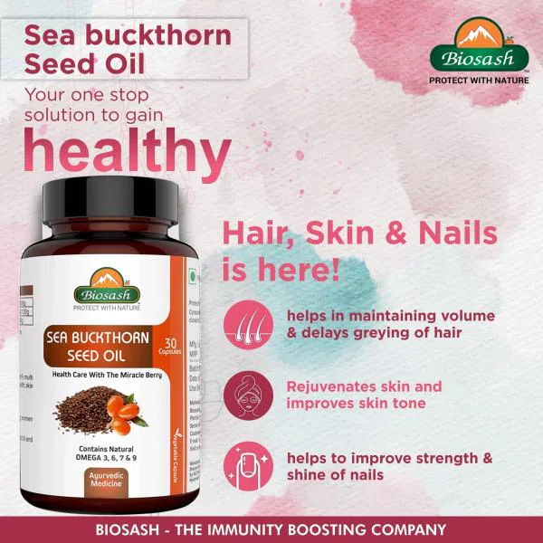 Sea Buckthorn Oil Capsules At ₹ 4308/bottle | Sea Buckthorn Capsules In - Foto 11
