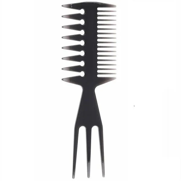 COINFINITIVE 2 Side Plastic Hair Comb Styling Tail Combs Double Side