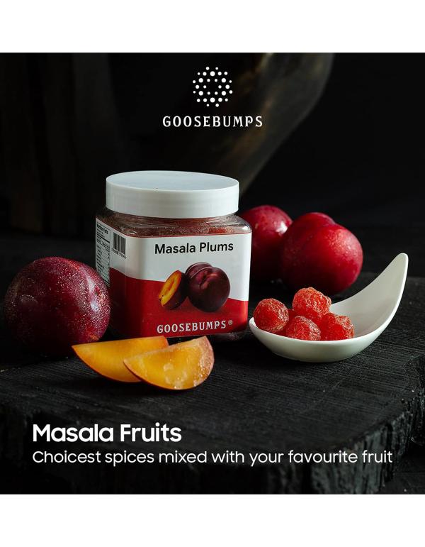 Goosebumps Masala Plums Fruit Snacks, 150g JioMart