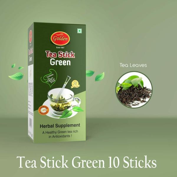 Golden Green Tea Stick (20gm) 10 sticks JioMart