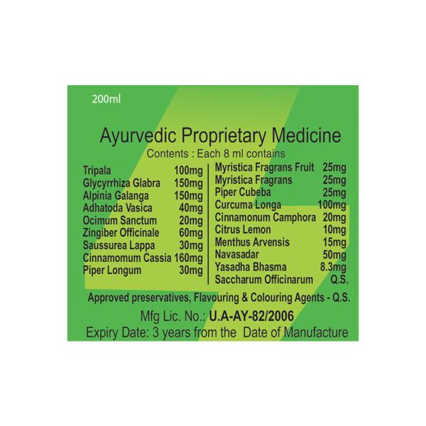 Nivaran 90 Herbal Cough Syrup 200 ml (Pack of 2) JioMart