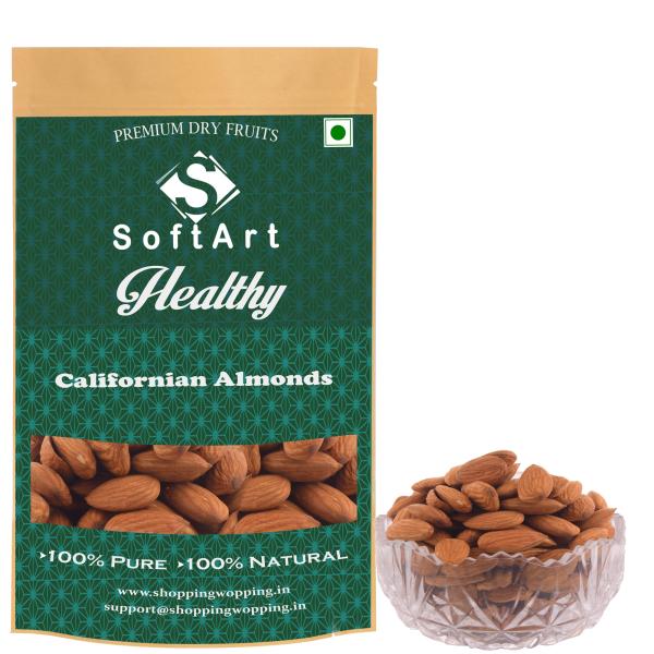 SoftArt Healthy Californian Almonds Vacuum Pack 750 gms JioMart