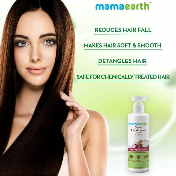Mamaearth Onion Conditioner for Hair Growth & Fall Control with Coconut  Oil- Pack of 2 (250ml each) - JioMart