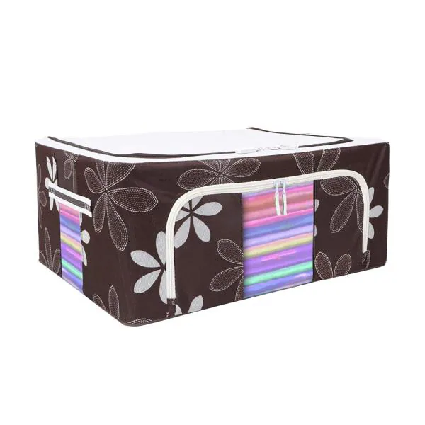 Inditradition Multipurpose Foldable Storage Boxes for Clothes, Wardrobe
