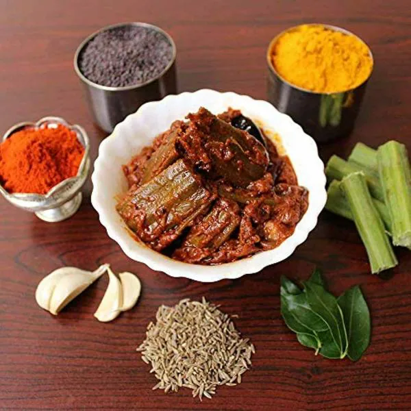 SITARA FOODS Munakkaya Pickle Andhra Style 500 g JioMart