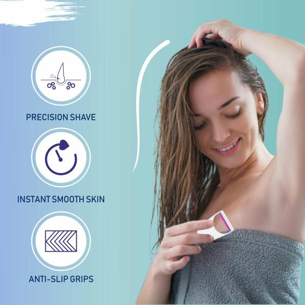Gynocup Underarm Hair Removal Razor|Easy to use|No Cut Safe & Comfortable  Shaving (Pack of 5) - JioMart