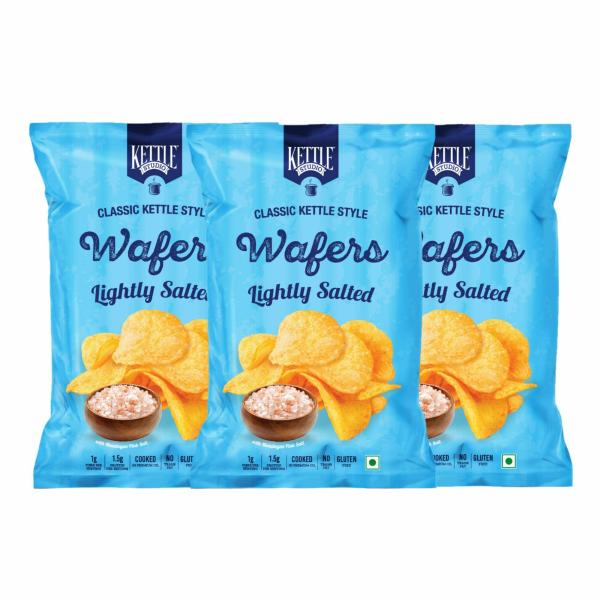 Kettle Studio Potato Chips Classic Kettle Style Wafer Lightly Salted