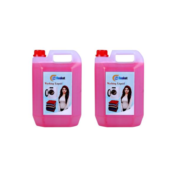 Erosket Washing machine liquid detergent top load and front load (10 ltr) MultiFragrance Liquid