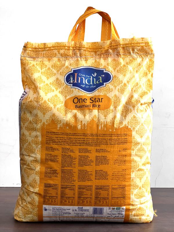 Chak De India One Star Basmati Rice 10KG (Mini Mogra Rice) JioMart