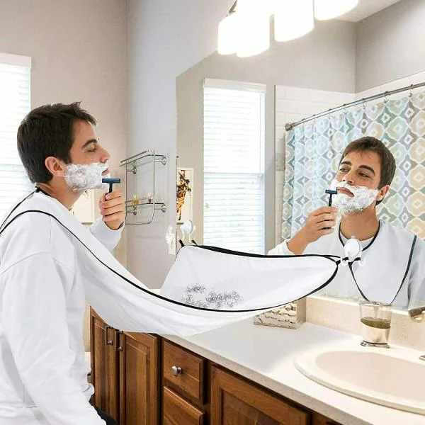 KITSSENTIAL Beard Hair Catcher for Shaving Beard Trimming Apron