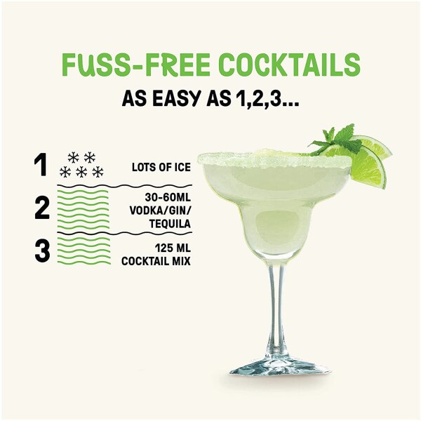 Tipsy Tiger Sunny Margarita with Meyer Lemon, FussFree Cocktail Mixer