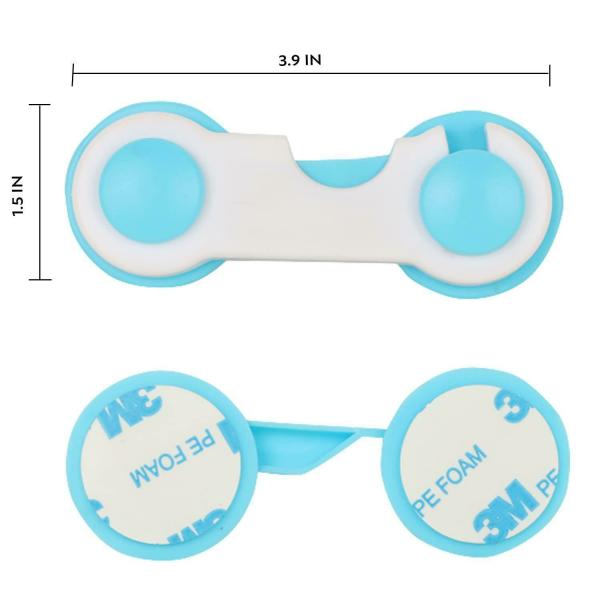 LADWA 3 Pieces Child Safety Strap Locks Baby Locks for and