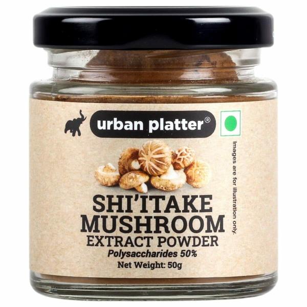 Urban Platter Shiitake Mushroom Extract Powder, 50g / 1.76oz [Lentinula