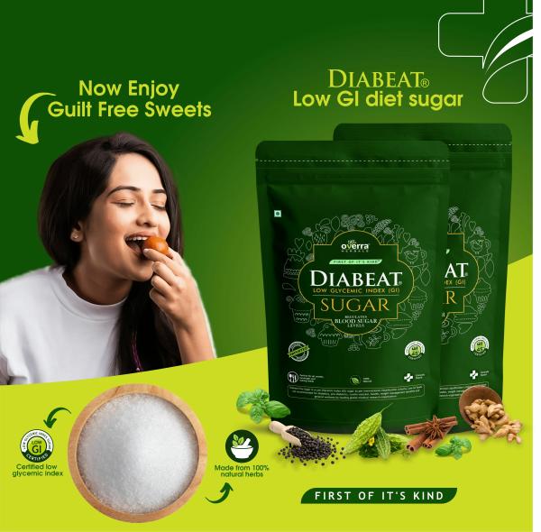 Overra Foods Diabetic Friendly Sugar, Regulates Blood Sugar, 1000 g (Pack  of 12) - JioMart