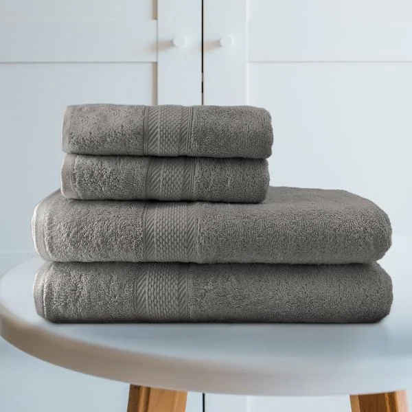 Spur EcoFriendly Antibacterial Bamboo Towel Gift Set ( 2 Large Towels